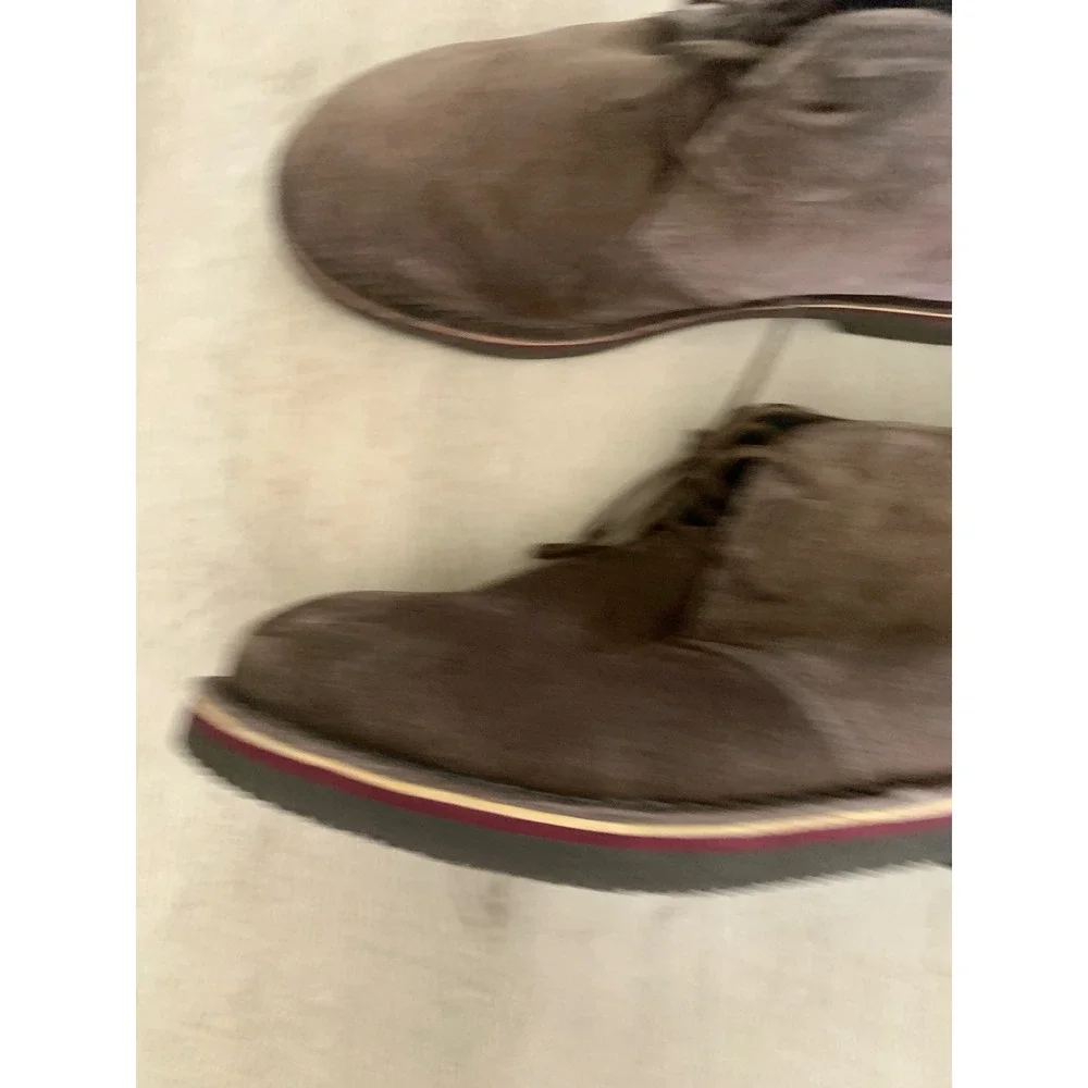 Propet Mens Brown Suede Leather Chukka‎ Desert Boots MCX012S Size 9 XX 5E Wide